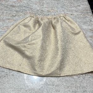 10/$30 Massimo Dutti Kids Gold Sparkle Skirt